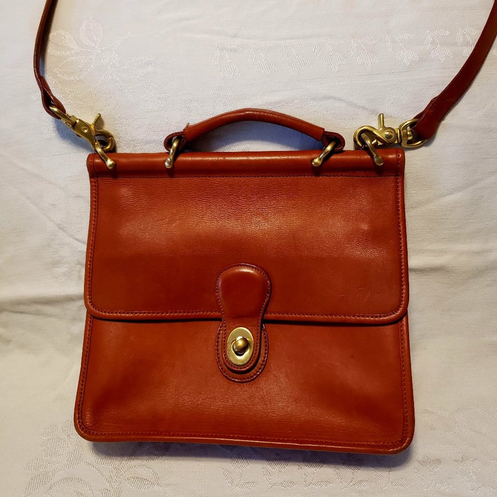 Vintage Leather Crossbody Purse